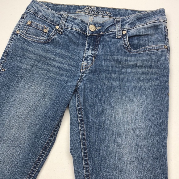 VINTAGE BONGO MILAN FLARE JEANS 11/31x33” 😎 - Picture 13 of 15